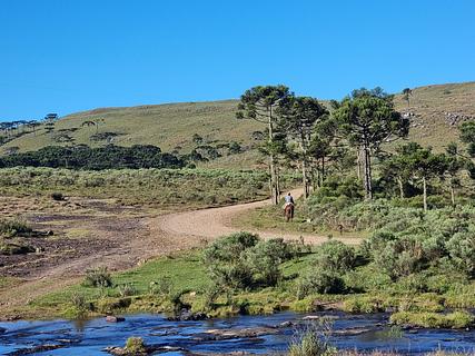 Road to Canyons near the river